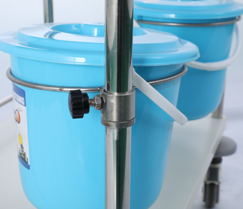 stainless steel medical equipment trolley